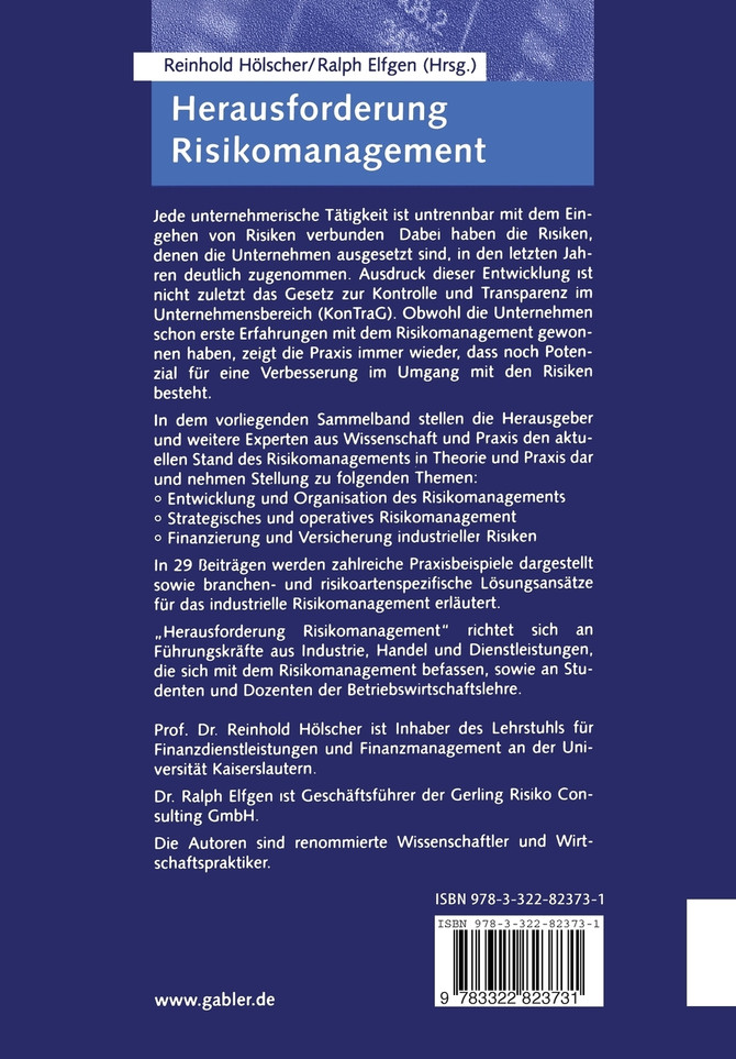 Herausforderung Risikomanagement