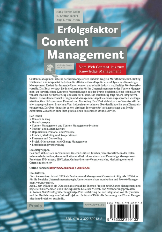 Erfolgsfaktor Content Management