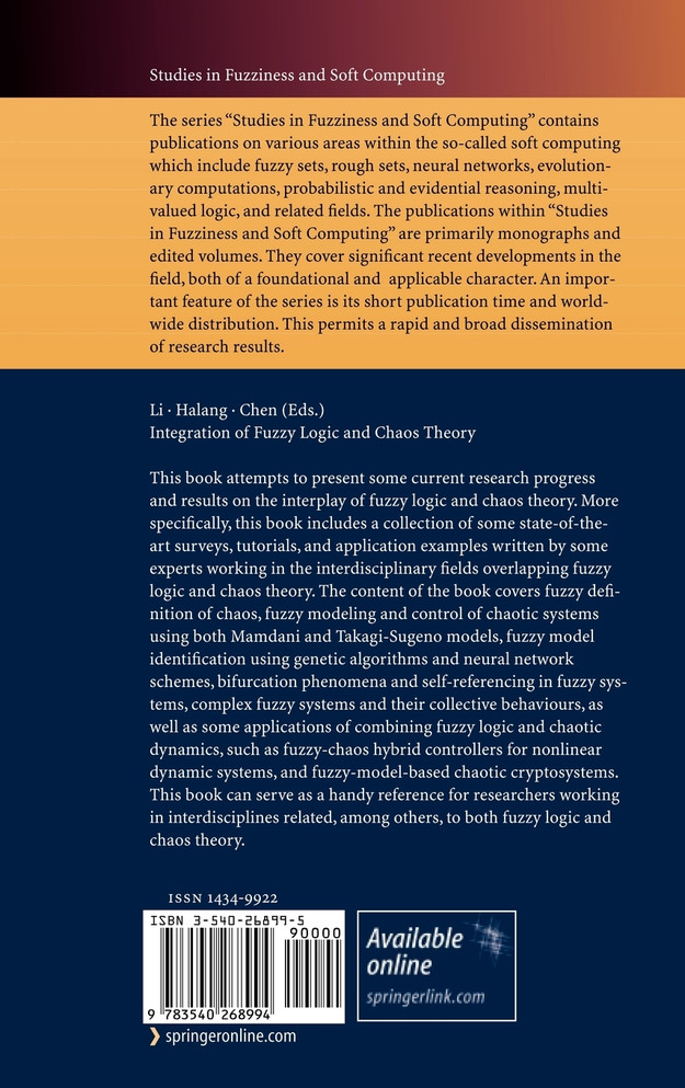 Integration of Fuzzy Logic and Chaos Theory