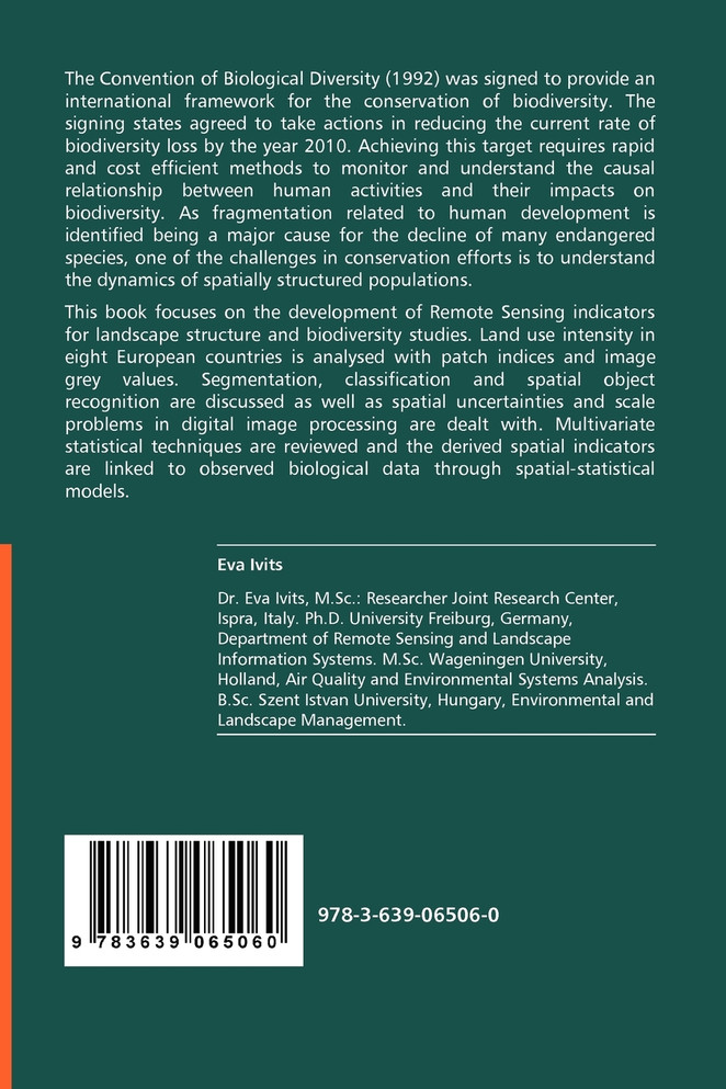 Potential of Remote Sensing as Landscape Structure and Biodiversity Indicator