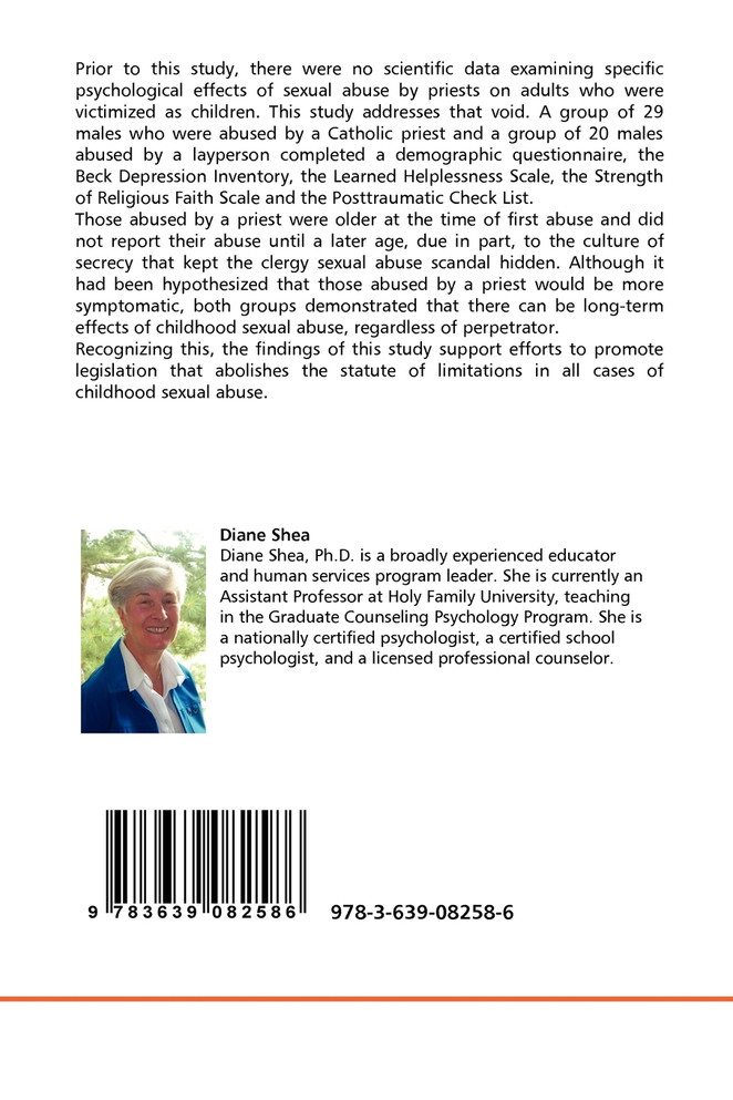 Effects of Clergy Sexual Abuse on Adults Victimized as Children
