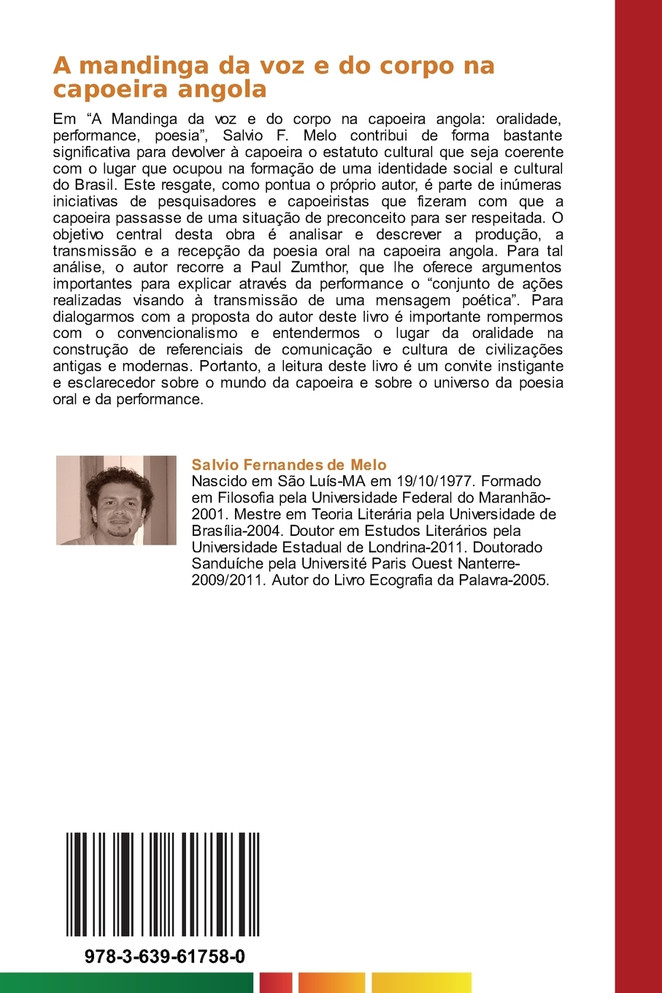A mandinga da voz e do corpo na capoeira angola