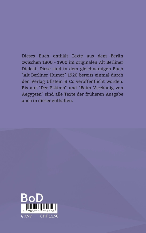 Alt Berliner Humor