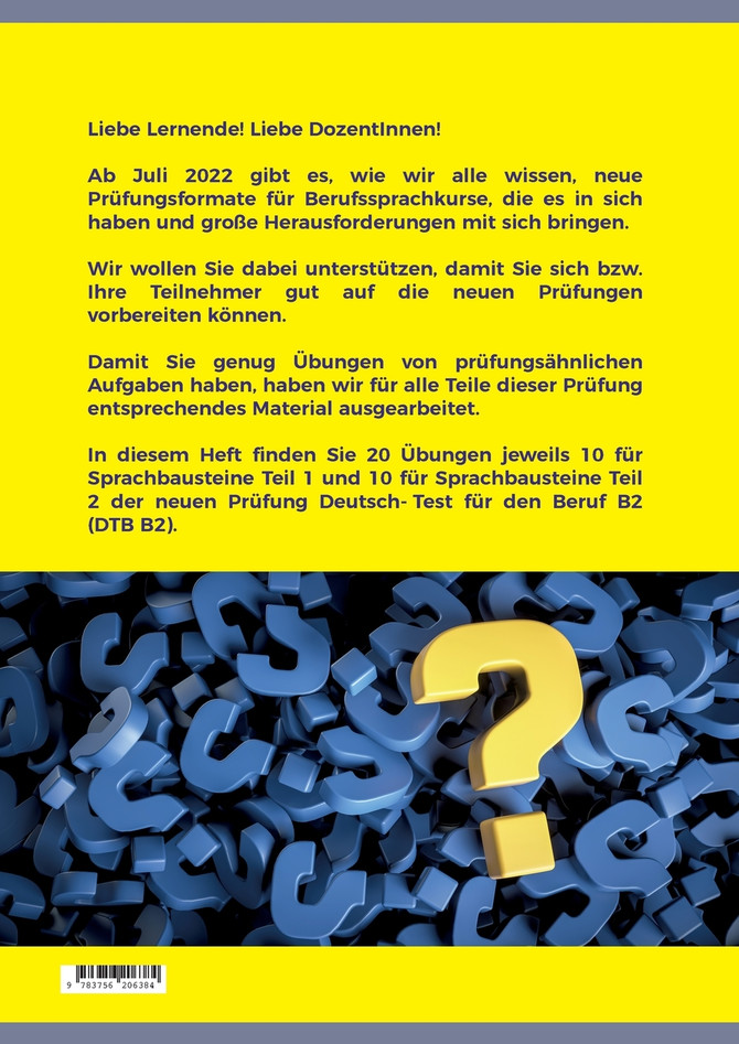 Sprachbausteine Deutsch-Test für den Beruf (DTB) B2
