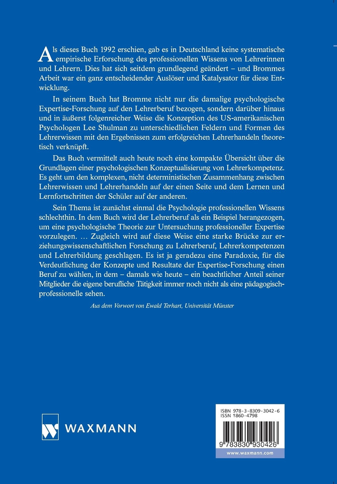 Der Lehrer als Experte