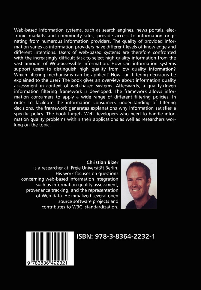 Quality-Driven Information Filtering- In the Context of Web-Based Information Systems