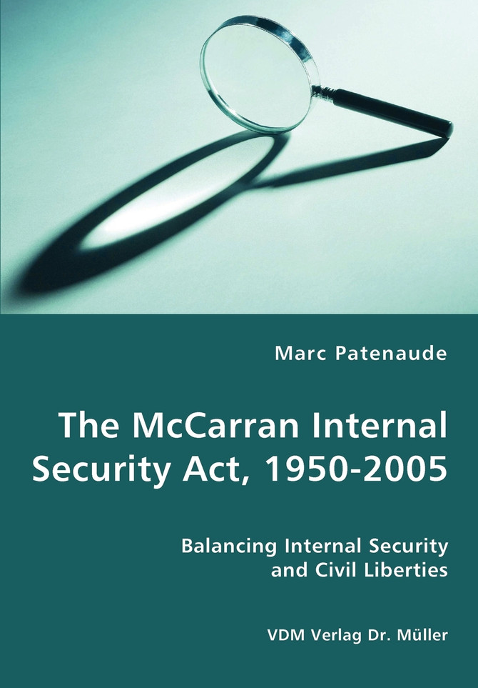 The McCarran Internal Security Act, 1950-2005