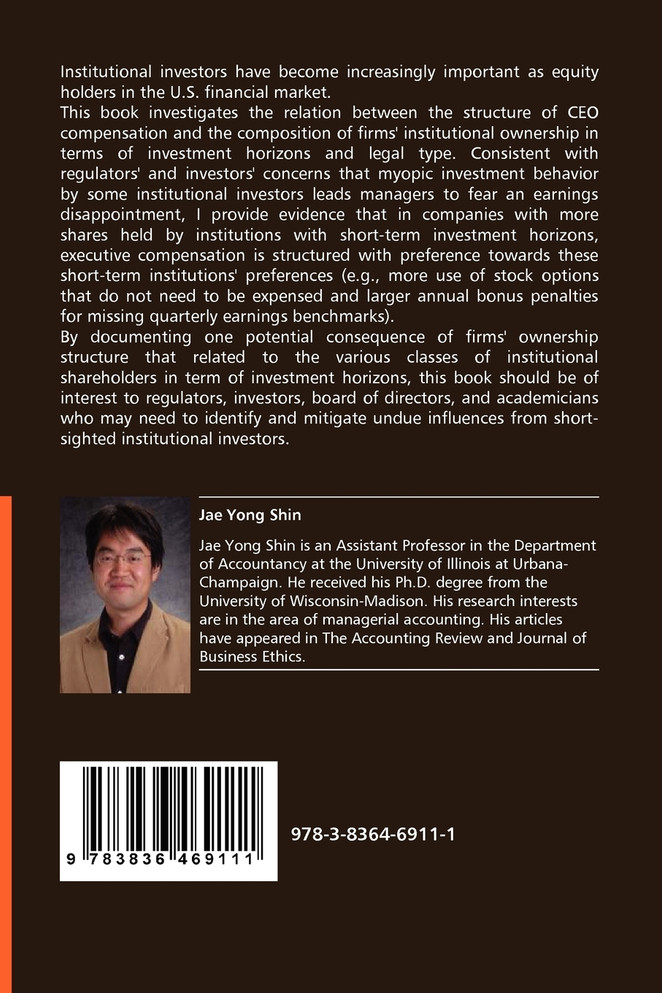 Institutional Investors and CEO Compensation