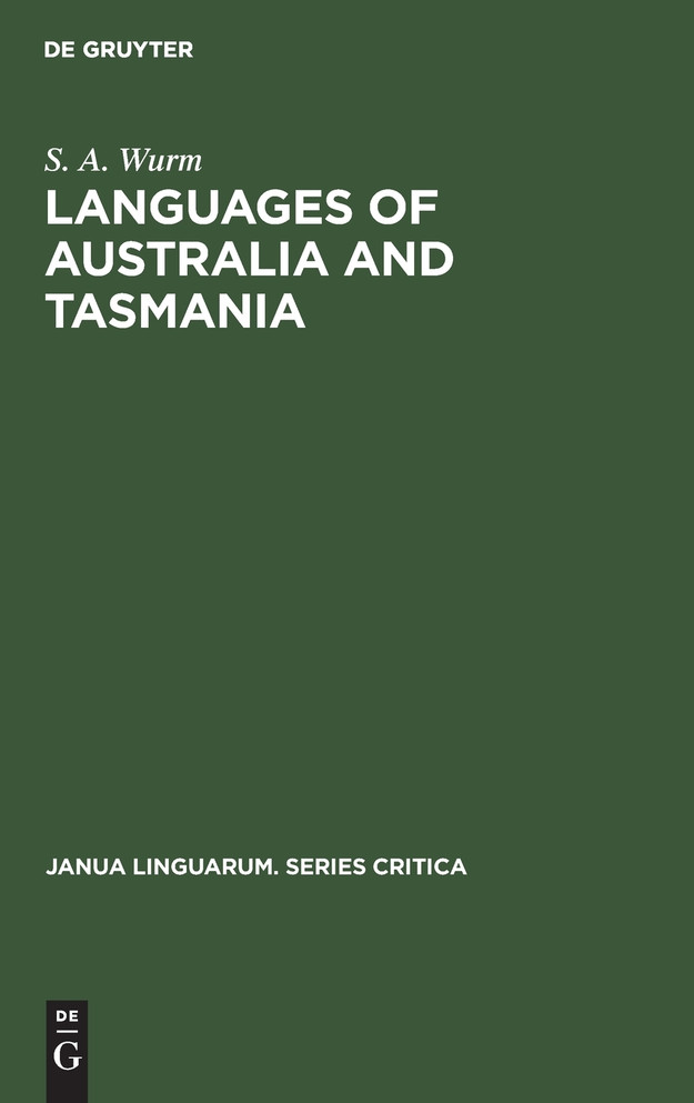 Languages of Australia and Tasmania