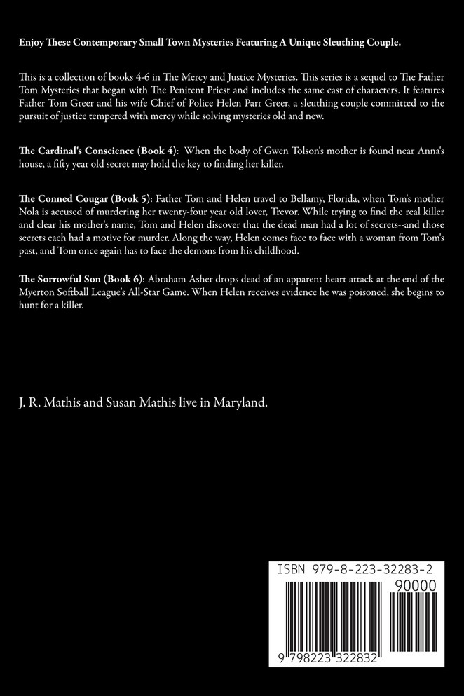 The Mercy and Justice Mysteries, Books 4-6