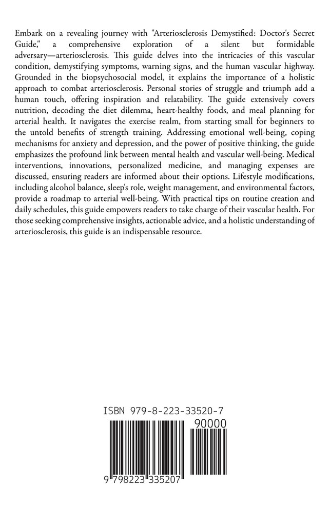 Arteriosclerosis Demystified
