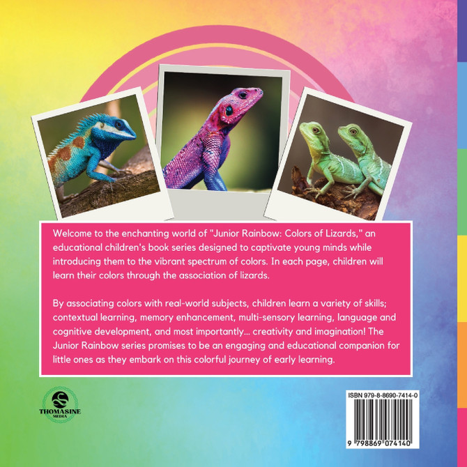 Junior Rainbow, Colors of Lizards