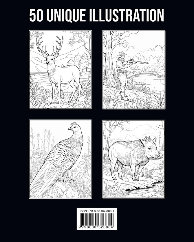 Chasse Livre de Coloriage