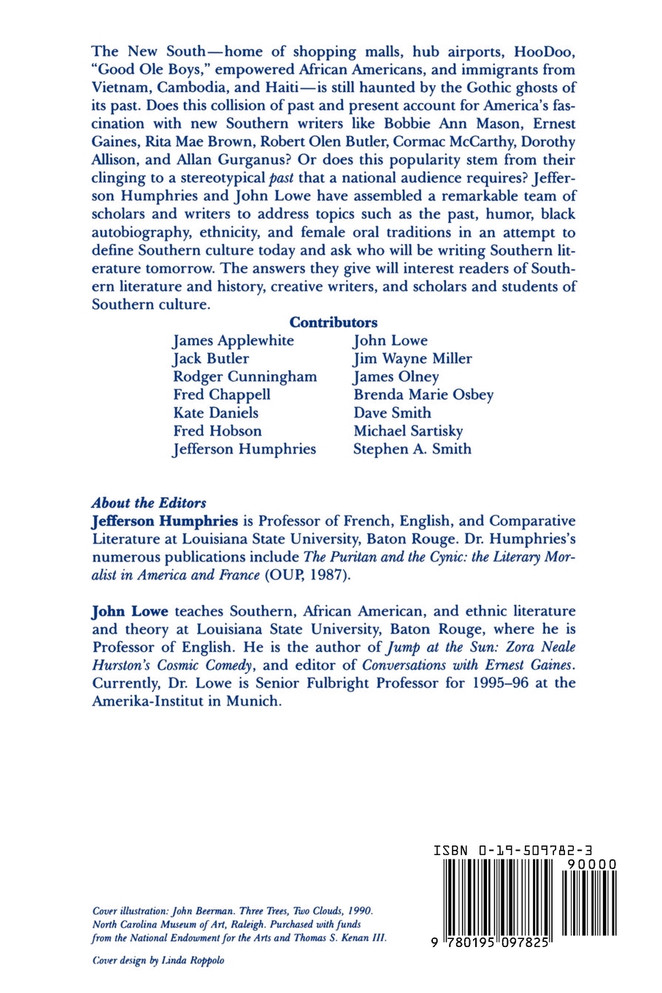 The Future of Southern Letters