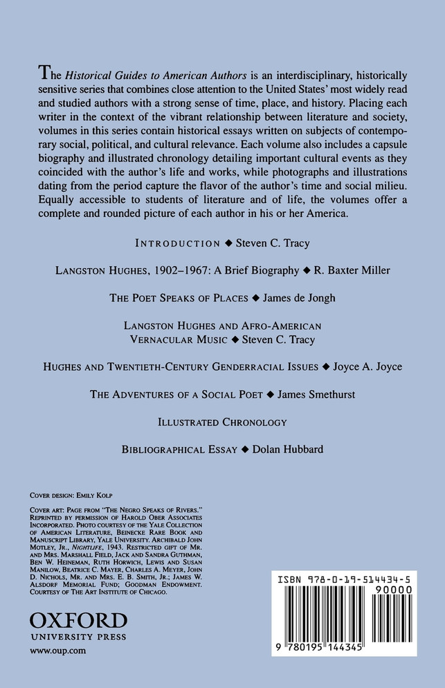 A Historical Guide to Langston Hughes