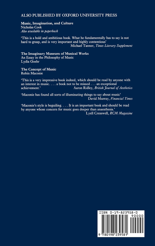 The Interpretation of Music