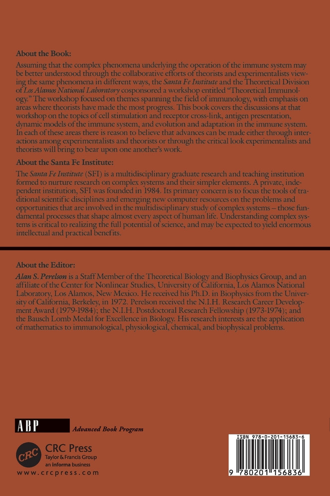 Theoretical Immunology, Part One