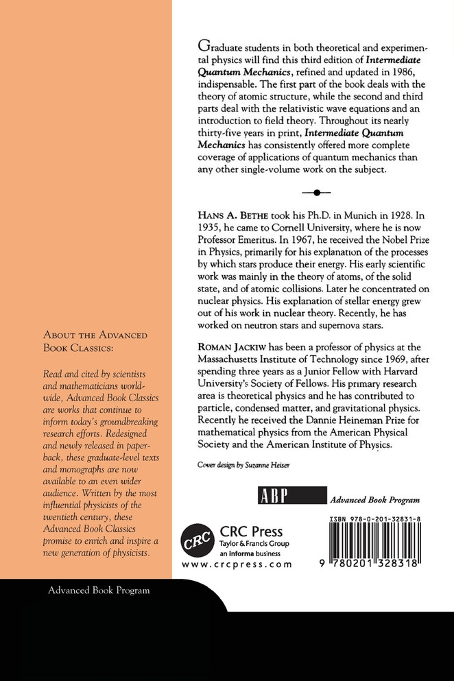 Intermediate Quantum Mechanics