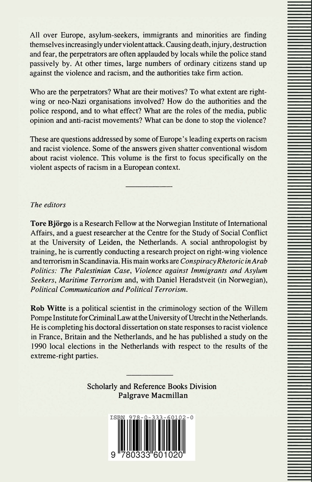 Racist Violence in Europe