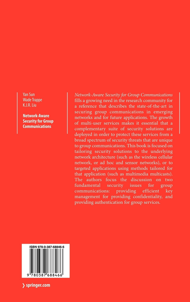 Network-Aware Security for Group Communications