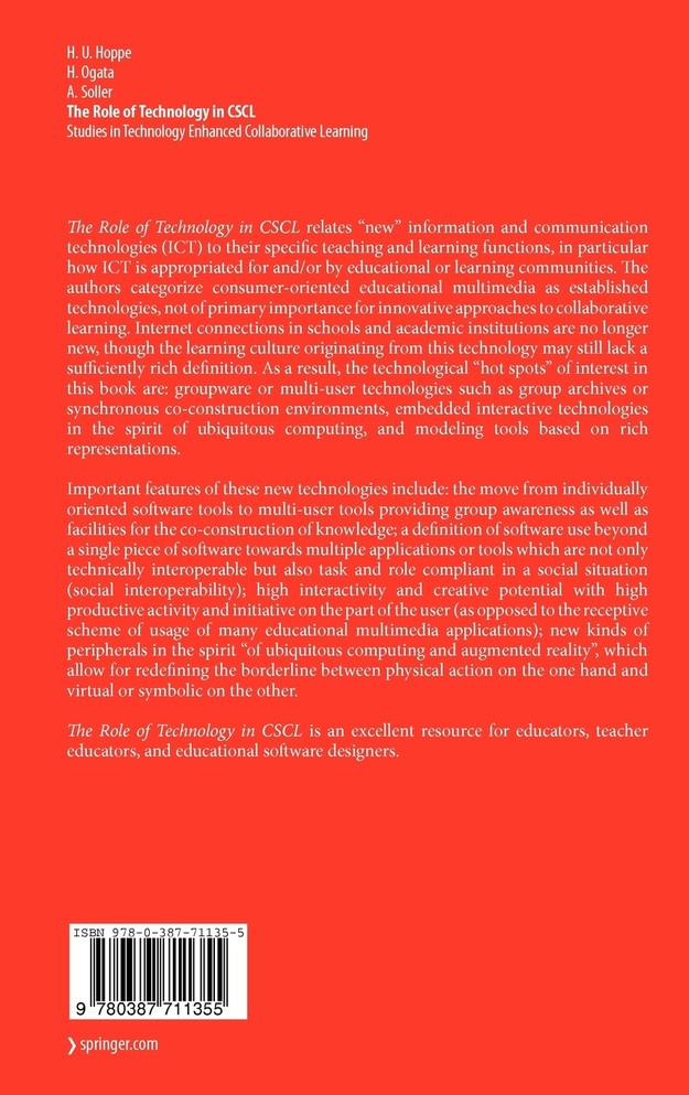 The Role of Technology in CSCL