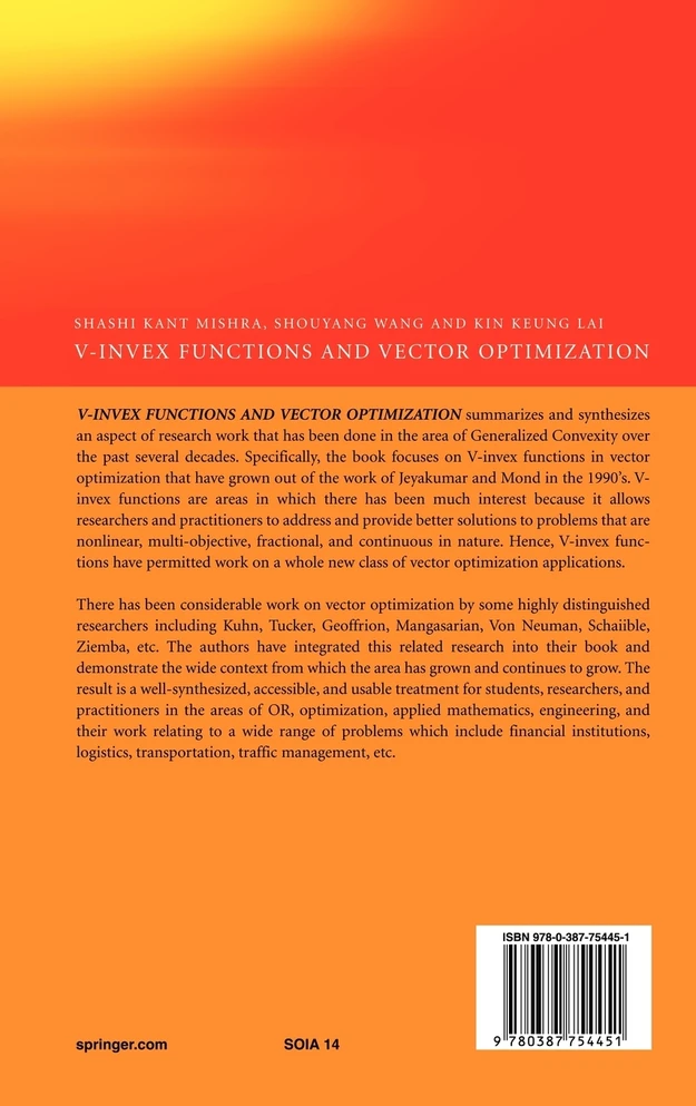 V-Invex Functions and Vector Optimization