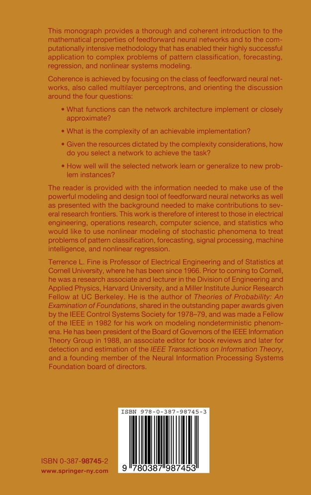 Feedforward Neural Network Methodology