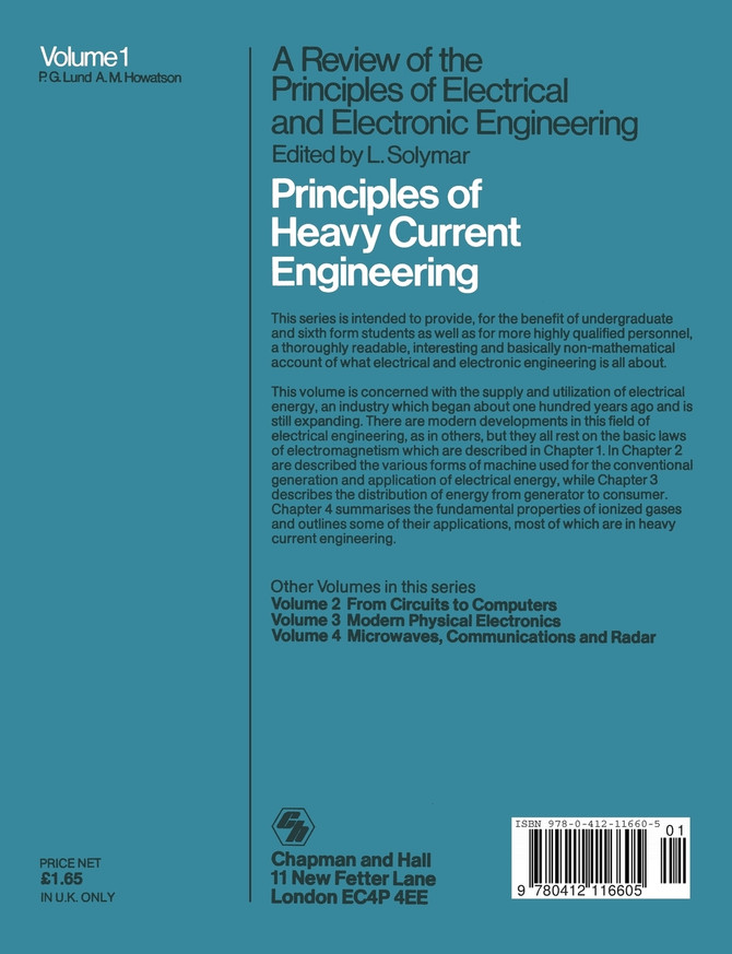 Principles of Heavy Current Engineering