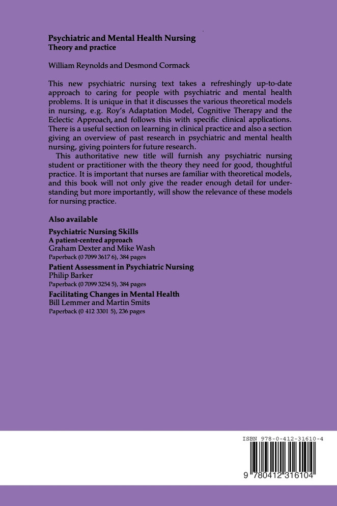 Psychiatric & Ment Hlth Nsg