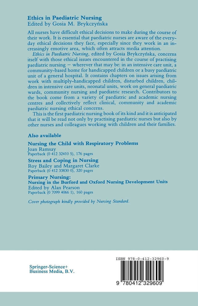 Ethics in Paediatric Nursing