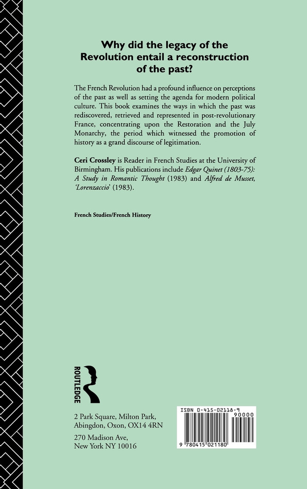 French Historians and Romanticism