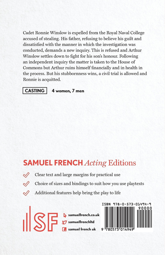 The Winslow Boy - A Play in Two Acts