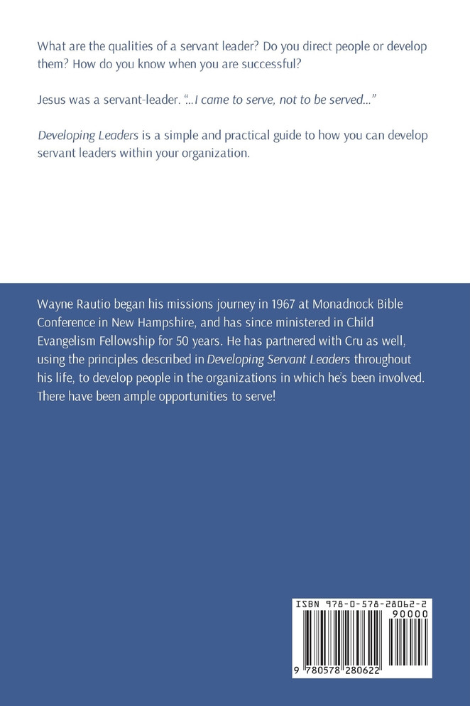 Developing Servant Leaders