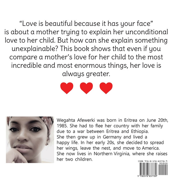 Love is beautiful because it has your face