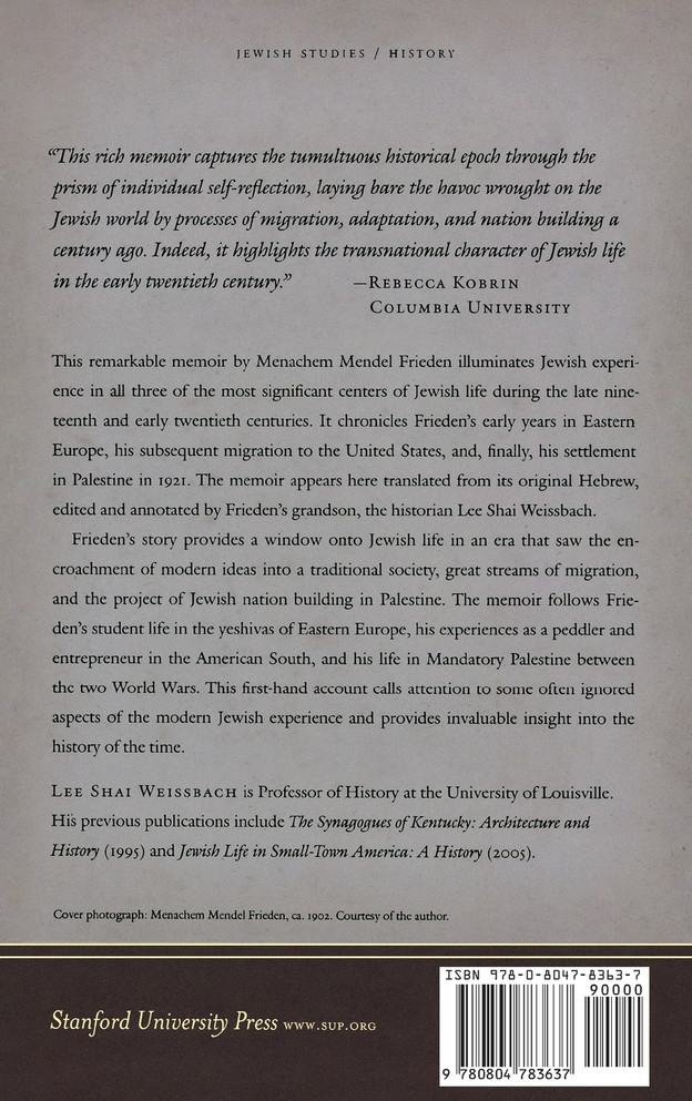 A Jewish Life on Three Continents
