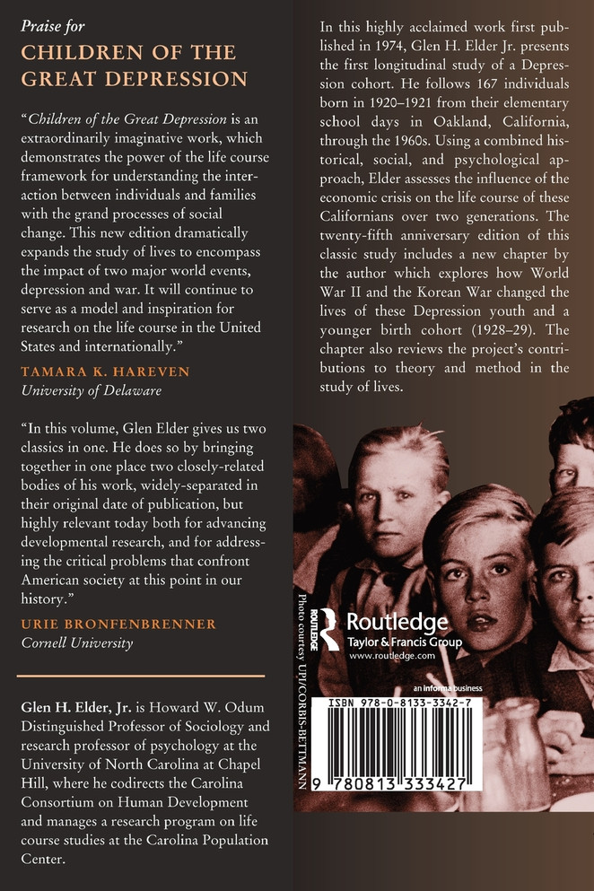 Children Of The Great Depression