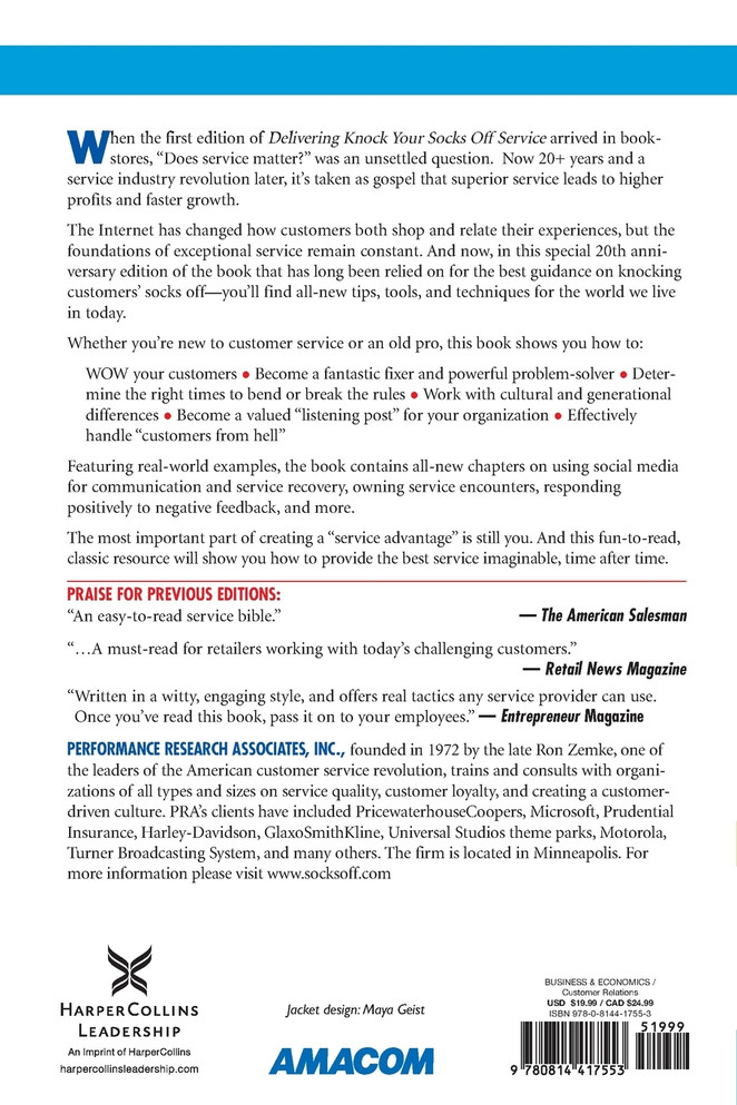 Delivering Knock Your Socks Off Service