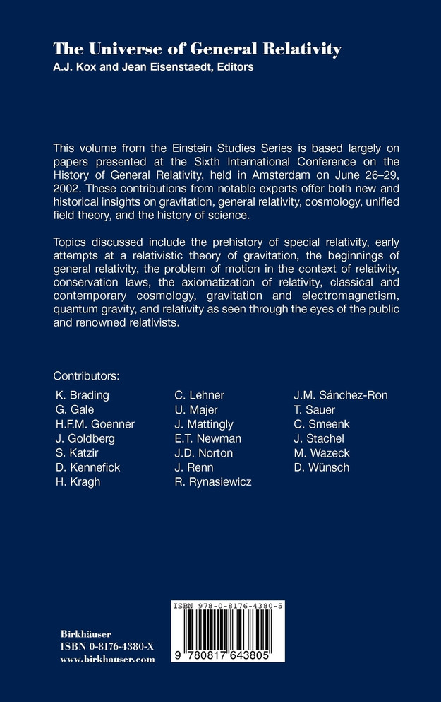 The Universe of General Relativity
