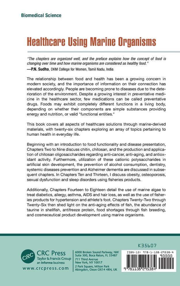 Healthcare Using Marine Organisms