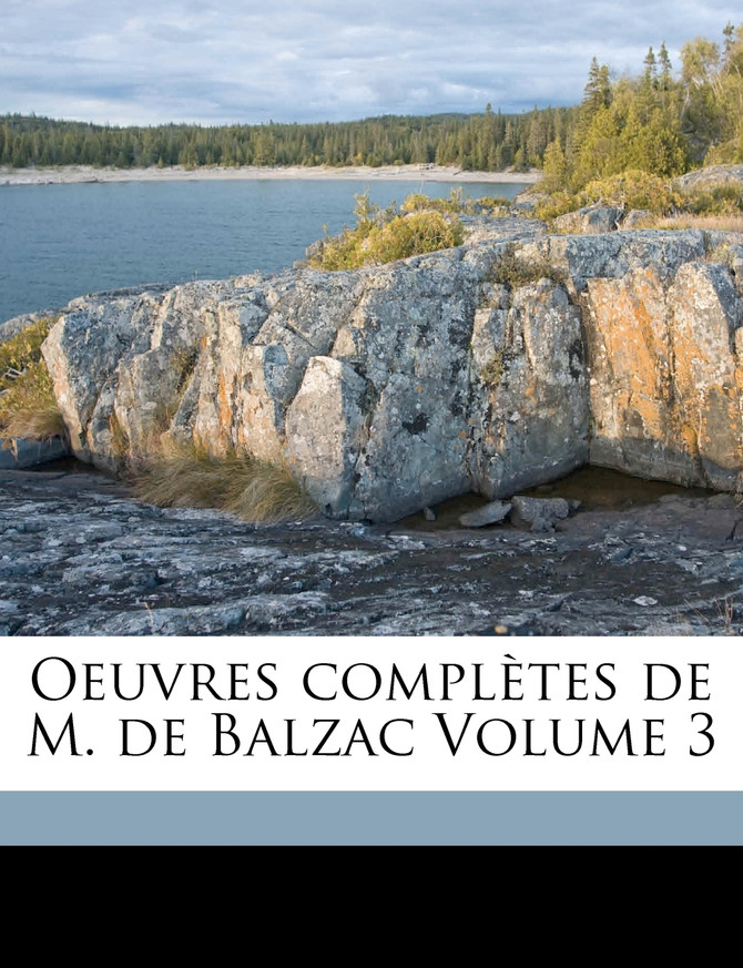 Oeuvres complètes de M. de Balzac Volume 3