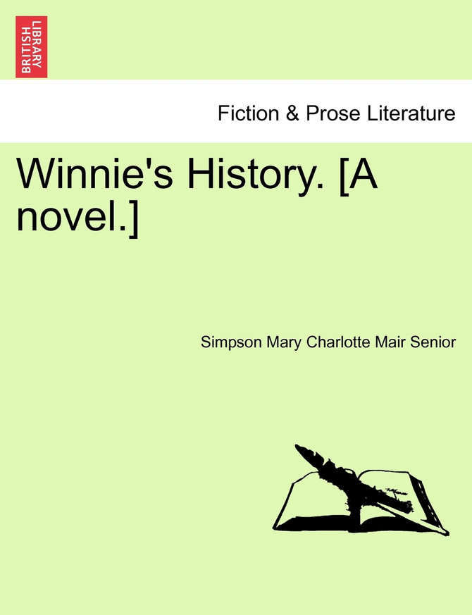Winnie's History. [A novel.]VOL.III