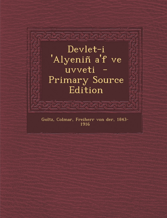 Devlet-i 'Alyeniñ a'f ve uvveti