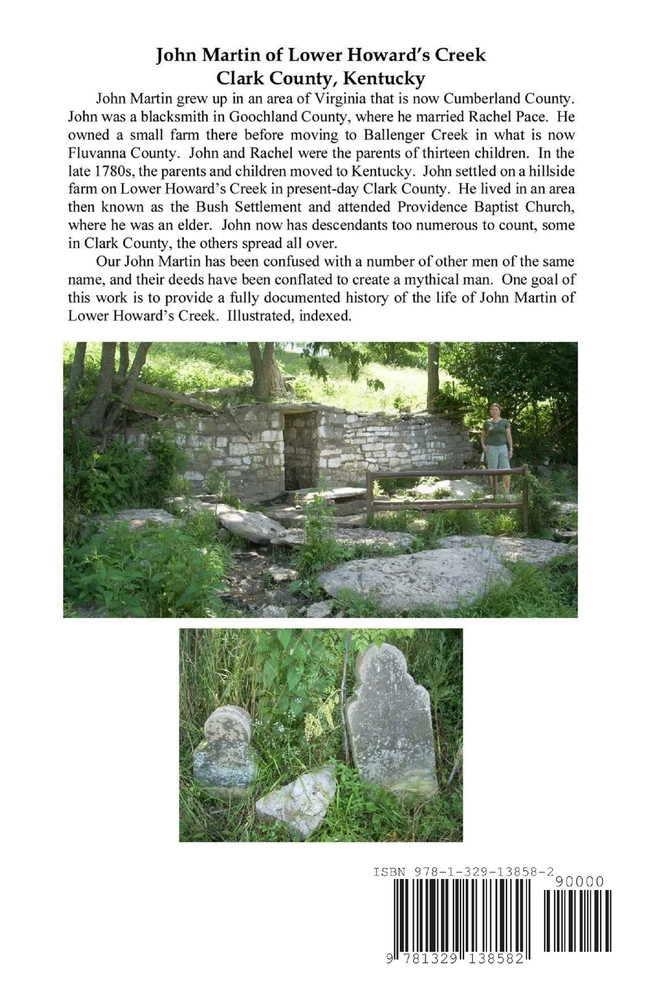 John Martin of Lower Howard's Creek, Clark County, Kentucky