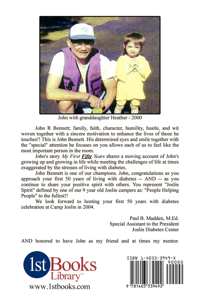 Insulin Dependent Diabetes My First Fifty Years