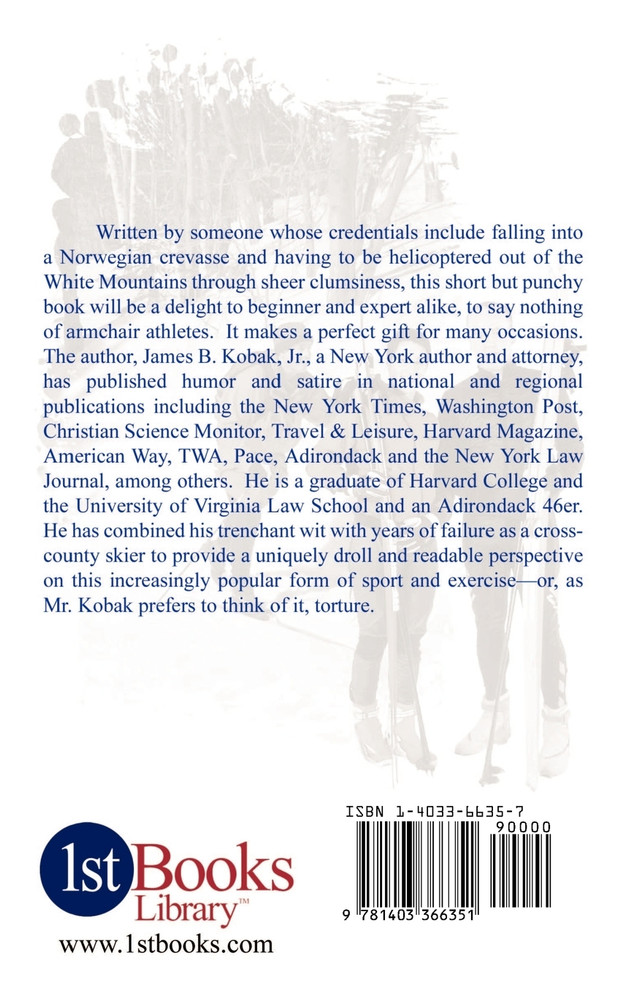 The Wimp's Guide to Cross-Country Skiing