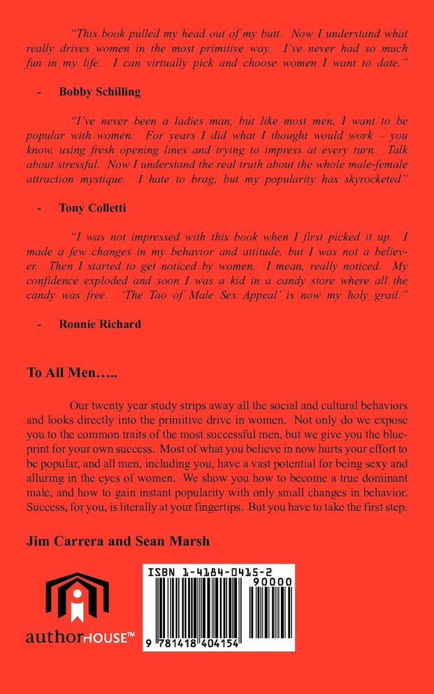 The Tao of Male Sex Appeal