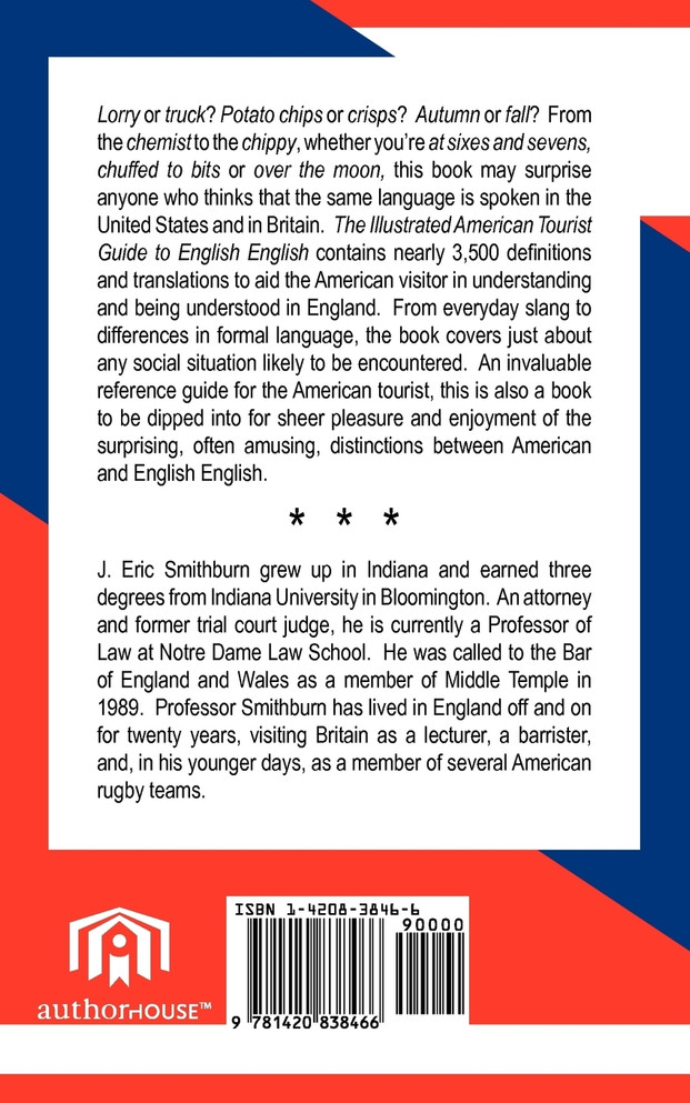 The Illustrated American Tourist Guide to English English Second Edition