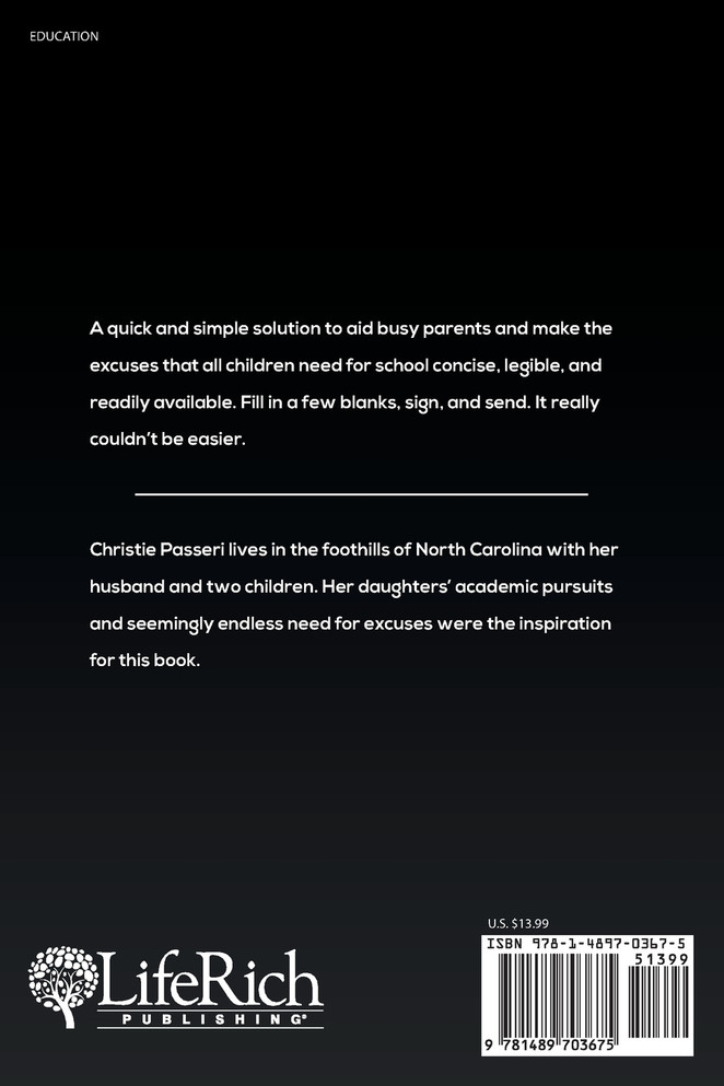 Excuses, Excuses, Excuses