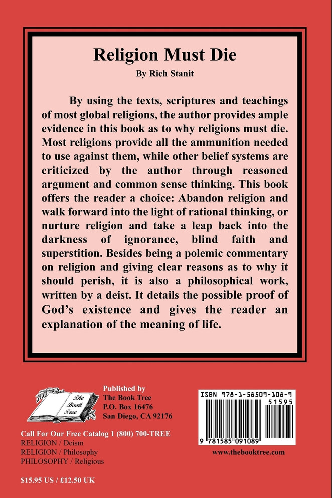 Religion Must Die