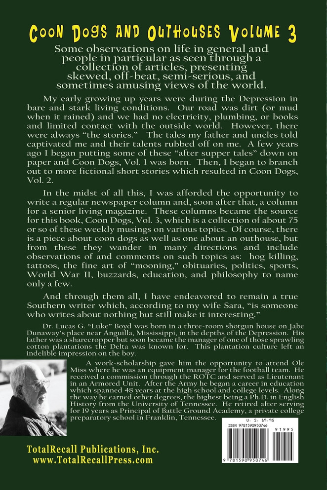 Coon Dogs and Outhouses Volume 3 Tales from Tennessee